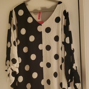 Flirty Polka Dot Dress